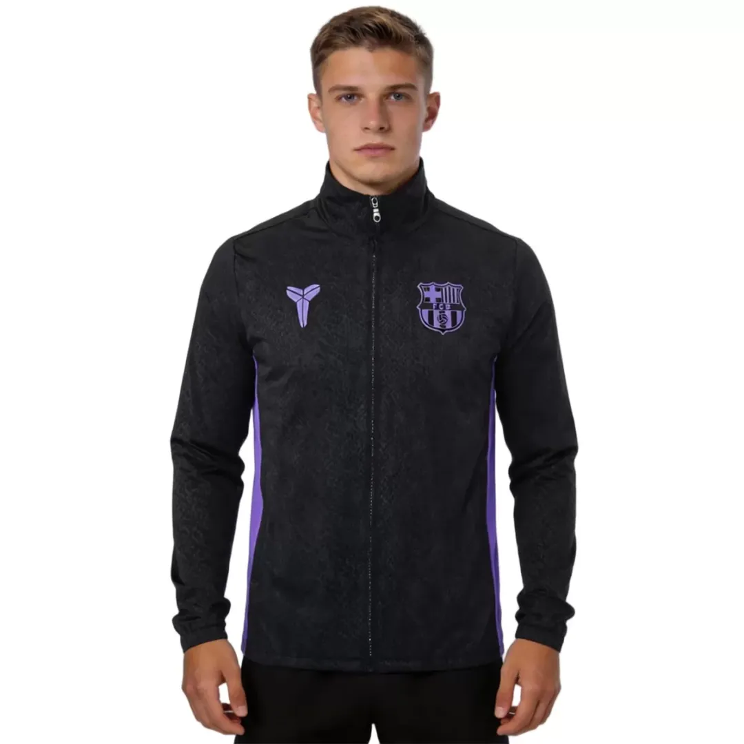 Alternative view of Barcelona x Kobe Bryant Windbreaker Jacket Black 2025/26