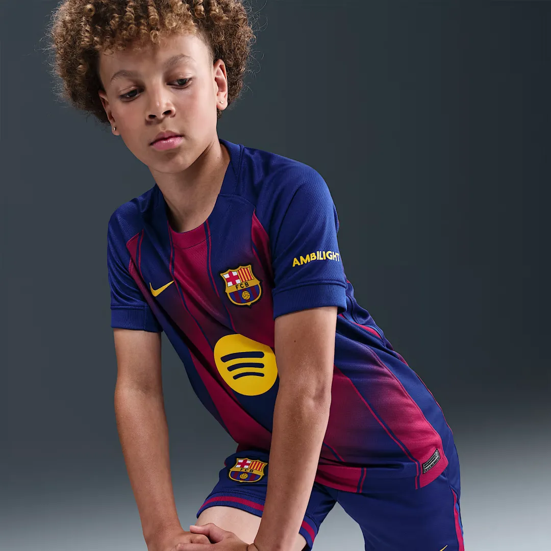 Nike Barcelona Kids Football Kit - Image 4