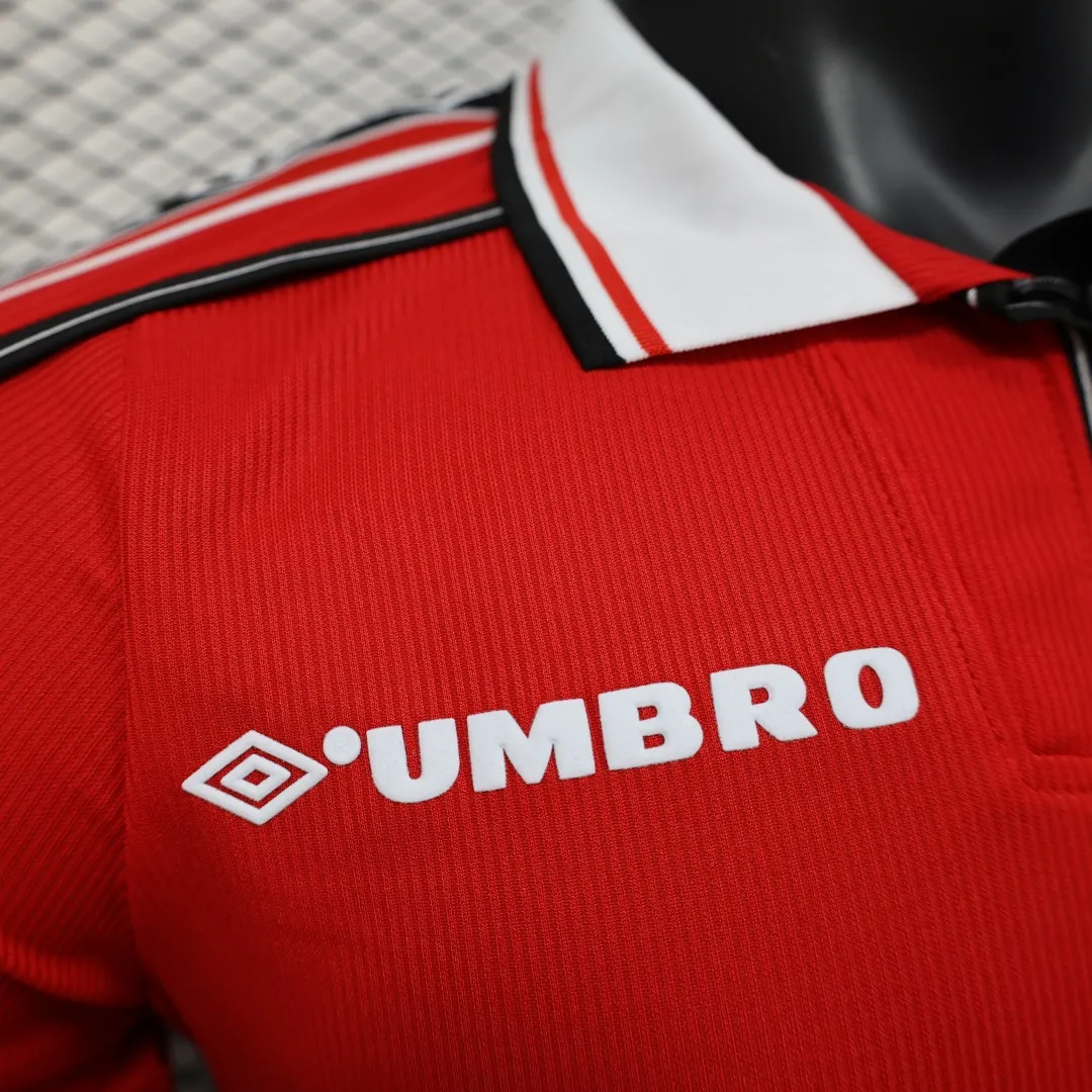 Manchester United 1998/99 Retro Home Jersey - Image 5
