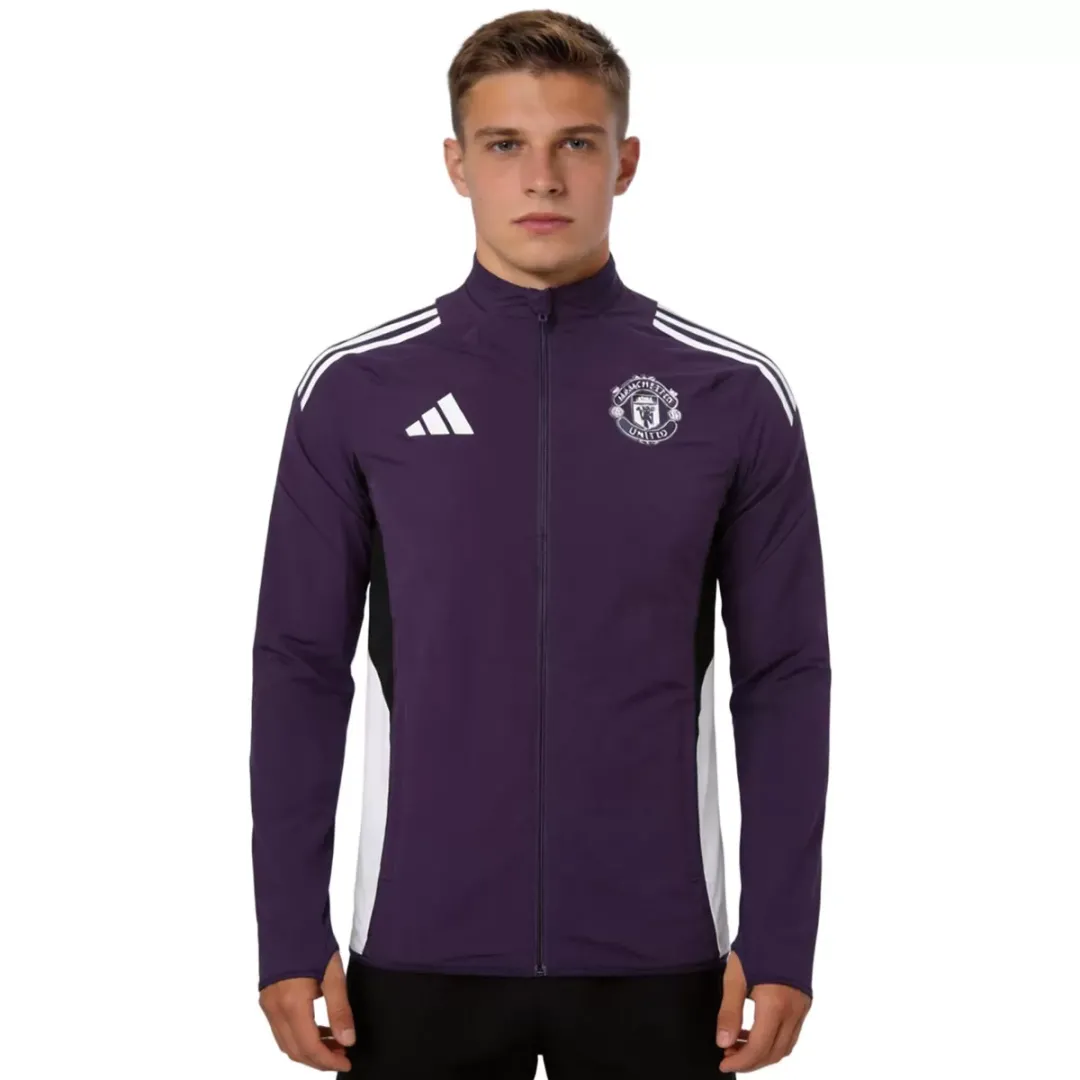 Alternative view of Manchester United Windbreaker Jacket Purple 2025/26