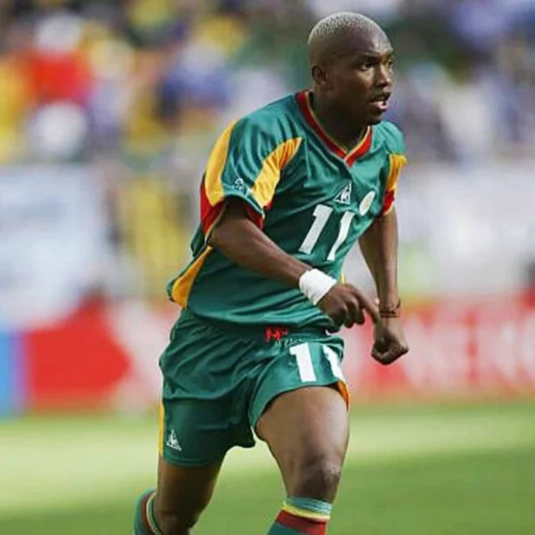 Alternative view of Retro Senegal Away Jersey 2002