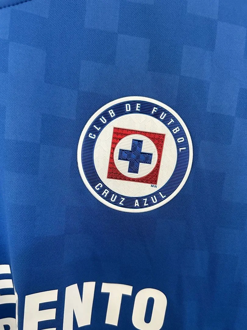 Alternative view of Cruz Azul Home Soccer Jersey