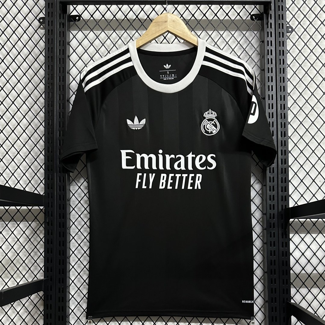 Real Madrid Black Soccer Jersey - Image 3