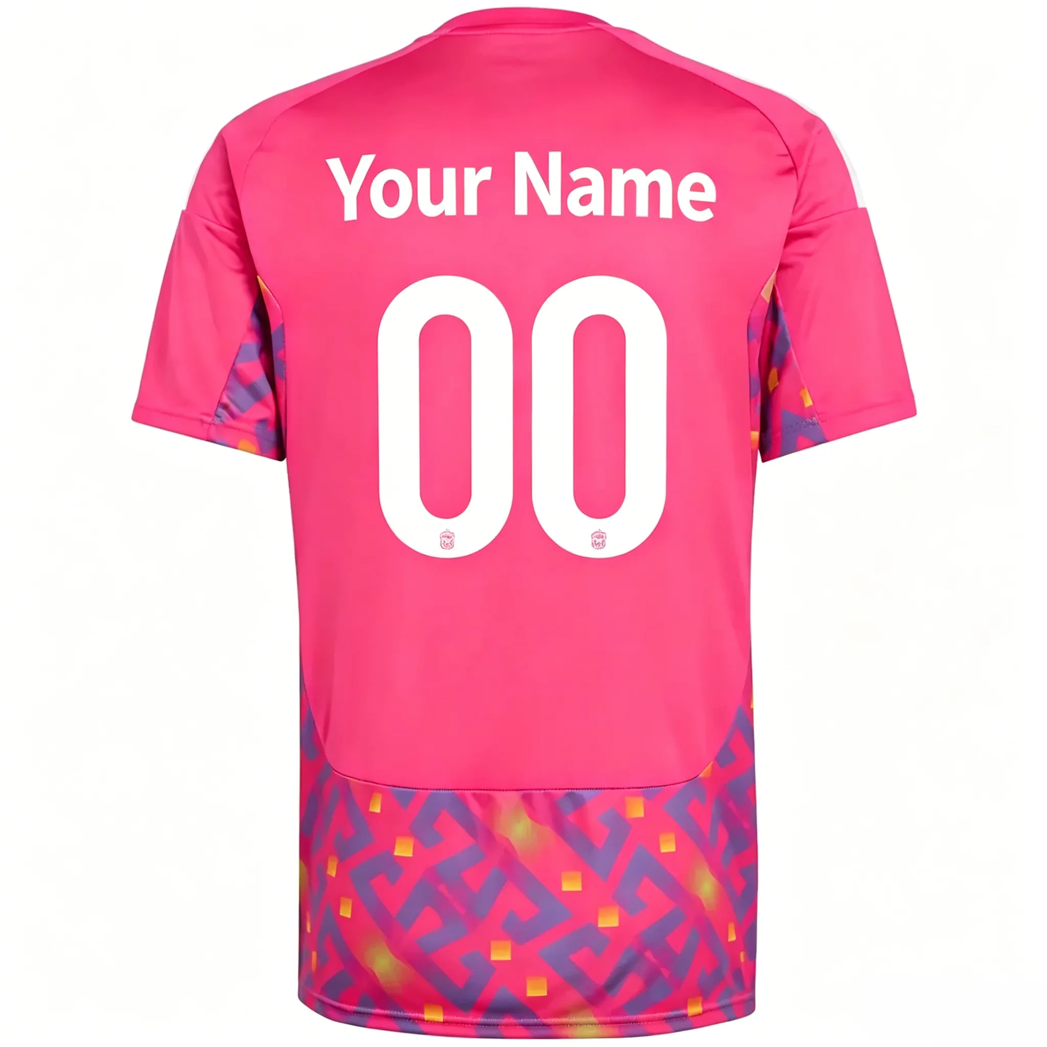 Alternative view of Mexico Custom Soccer Jersey