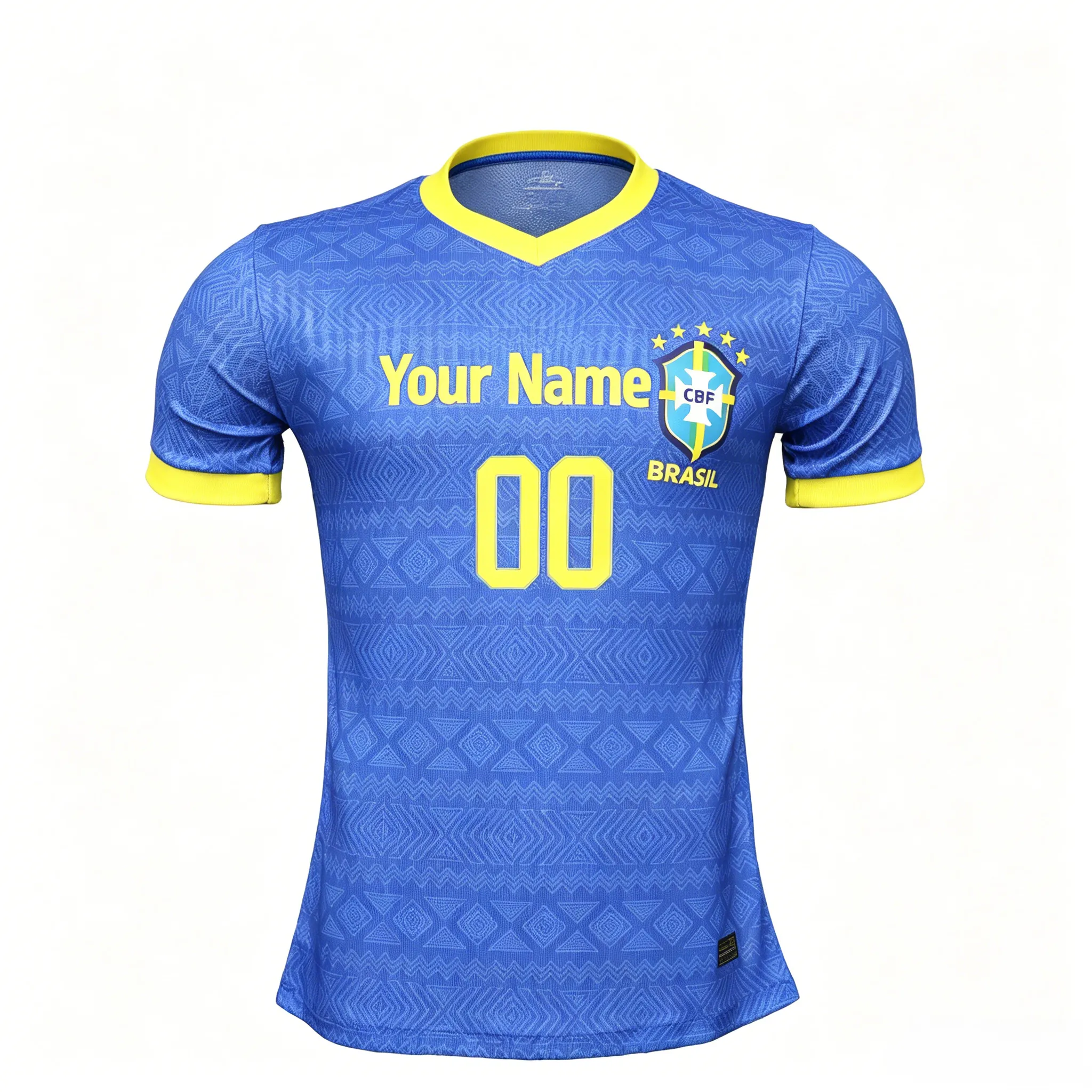 Brazil Custom Football Jersey