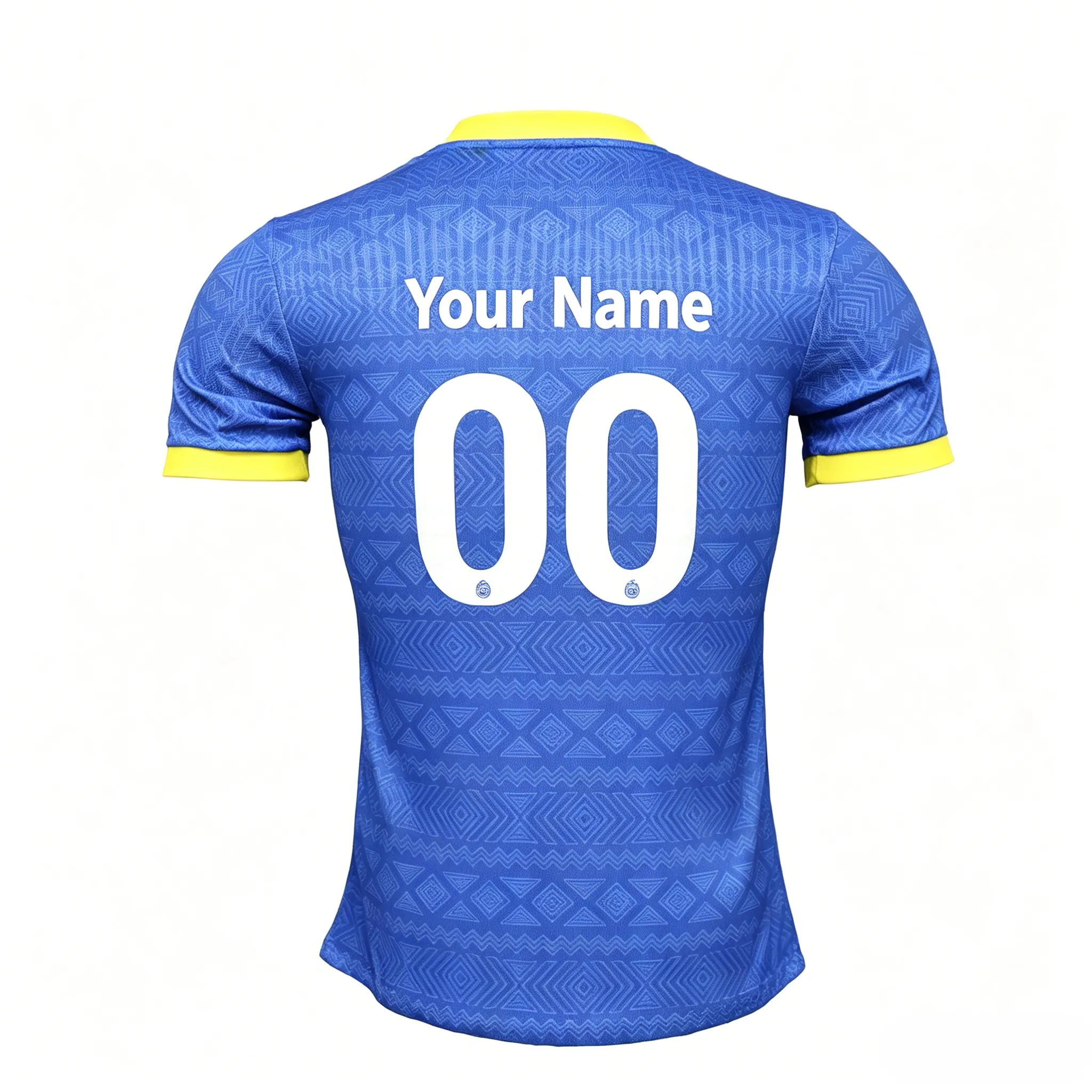 Alternative view of Brazil Custom Football Jersey