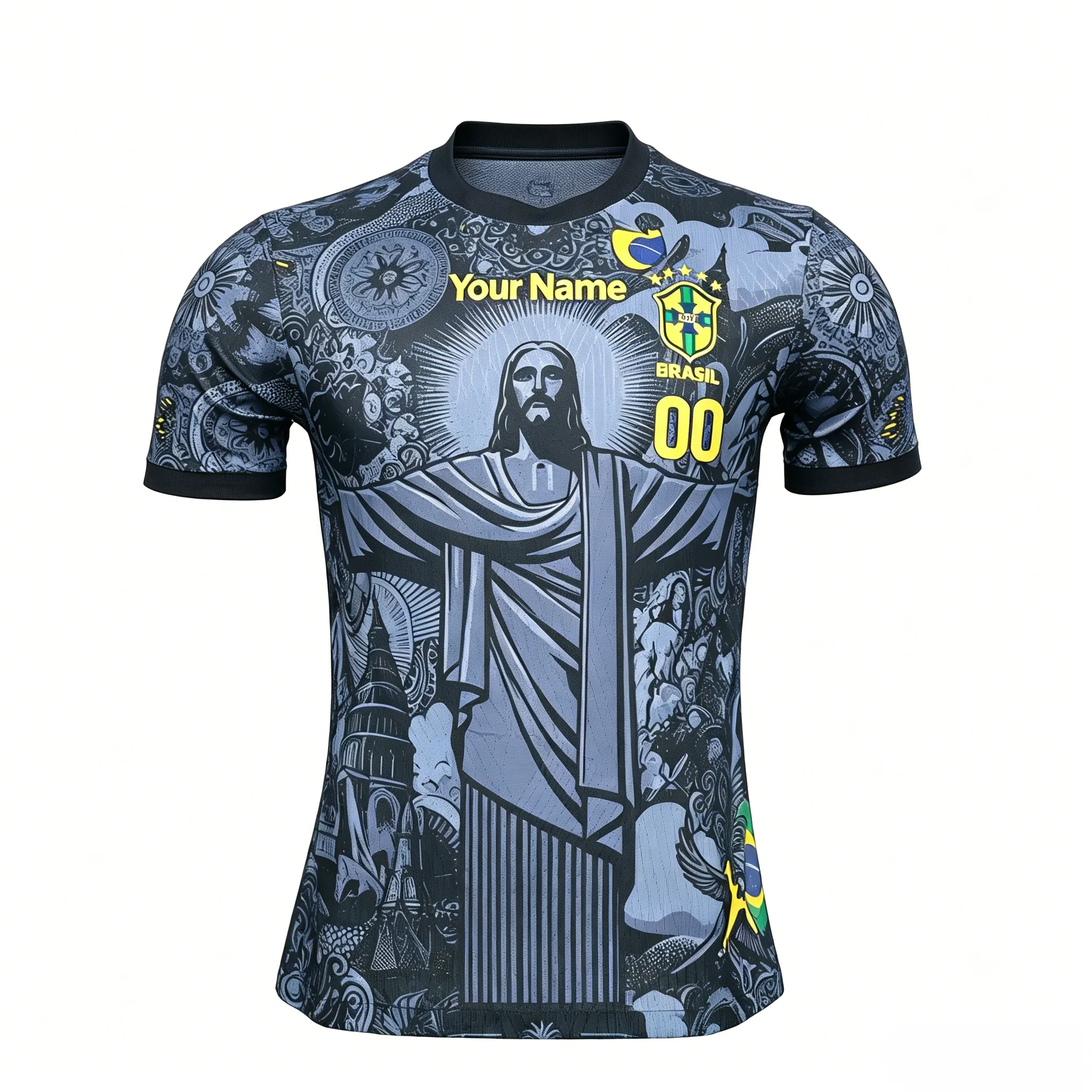 Brazil Custom Soccer Jersey