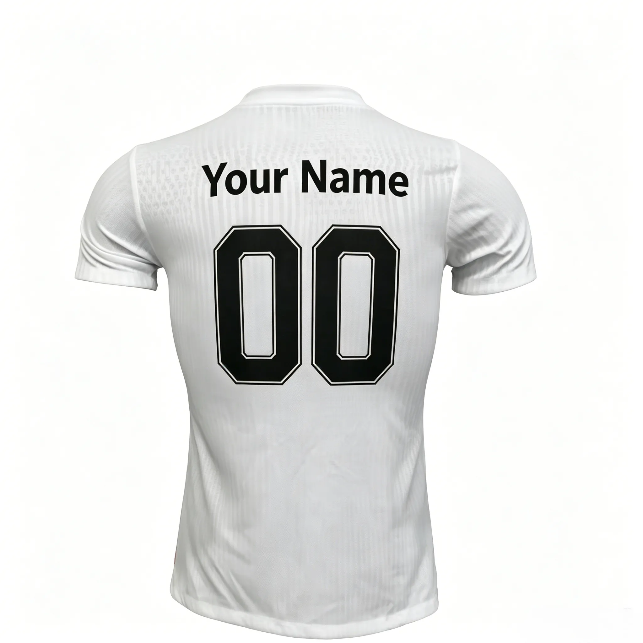 Alternative view of Custom Brazil Soccer Jersey