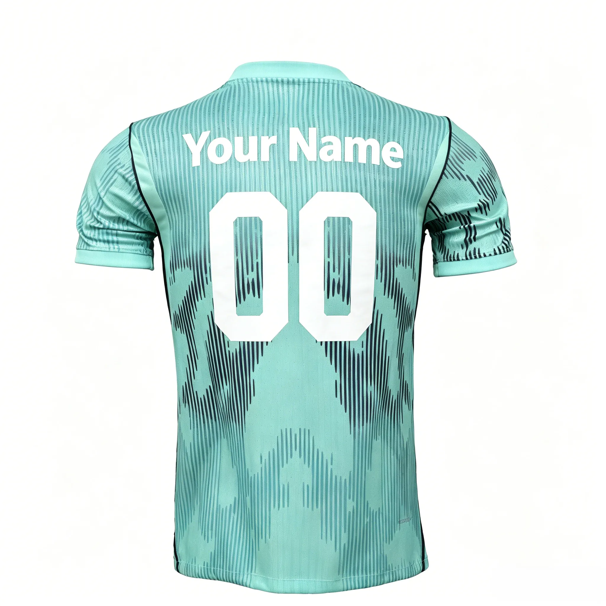 Alternative view of Brazil Custom Soccer Jersey