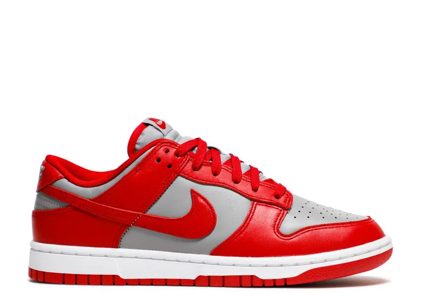 Nike Dunk Low UNLV 2021 Medium Grey Varsity Red DD1391 002